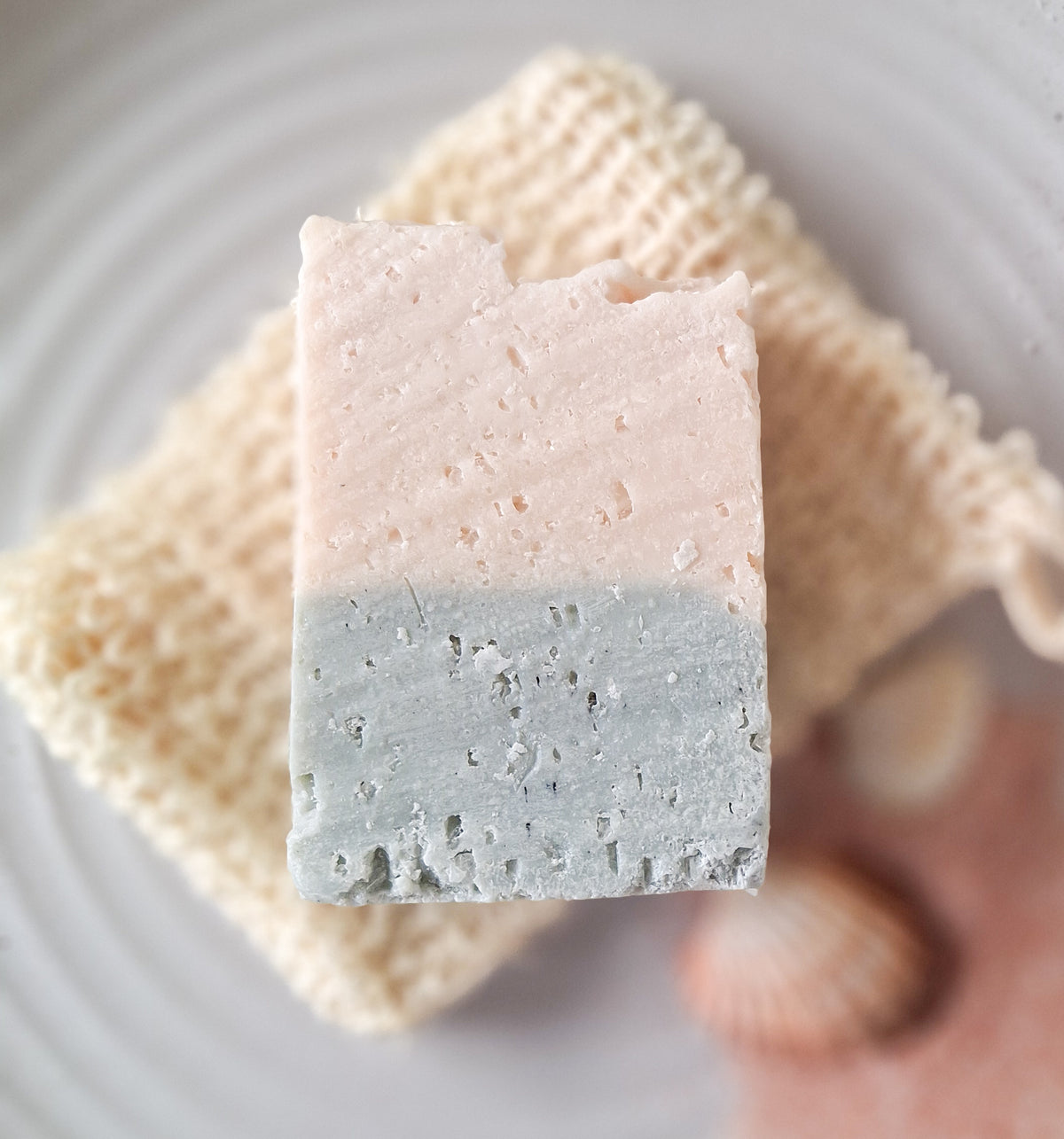 Ningaloo - Natural Handmade Sea Salt Soap with Indigo and Aloe Vera