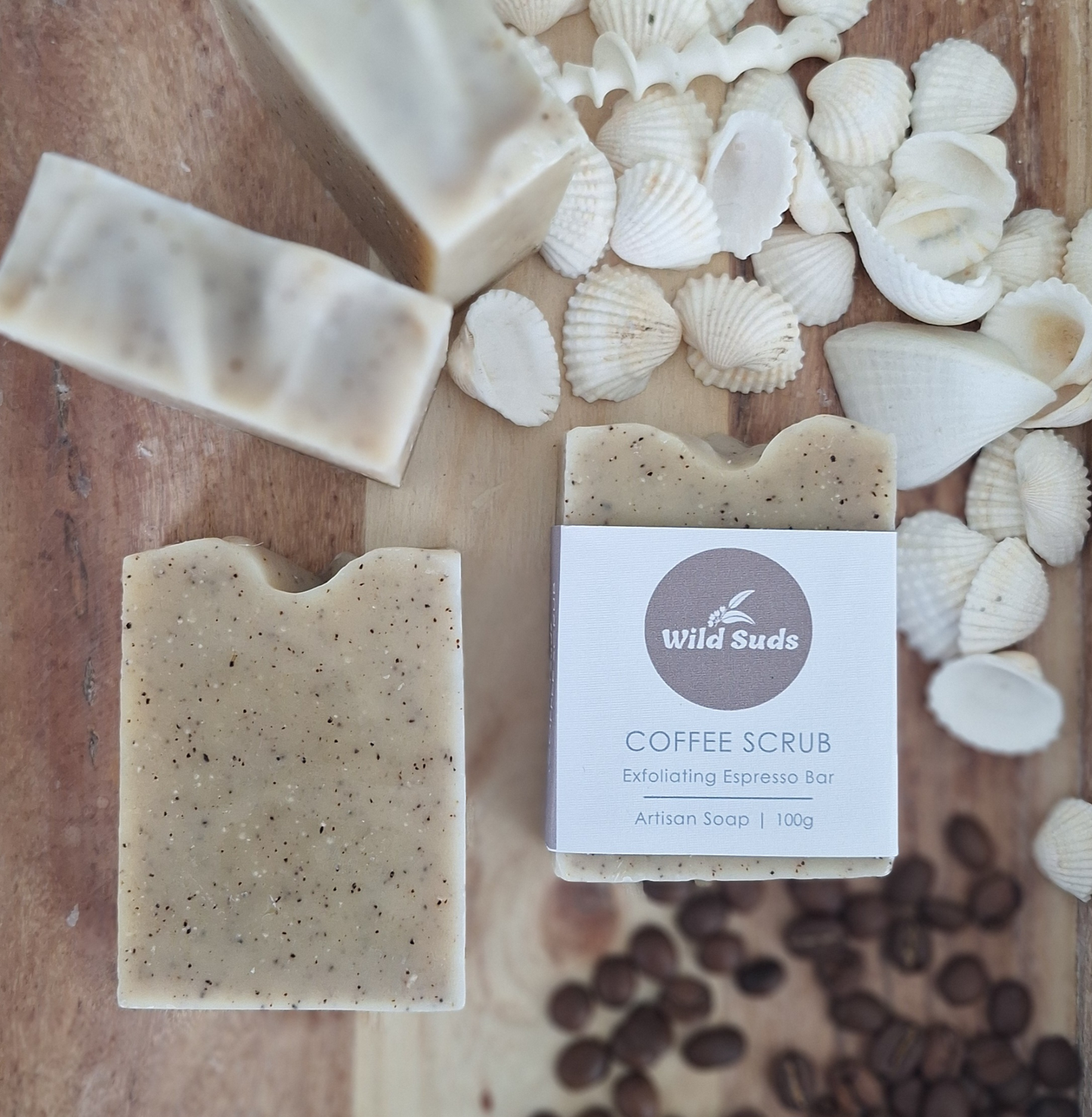 Coffee Scrub - Exfoliating Coffee Bar