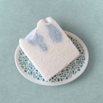 Peppermint salt soap