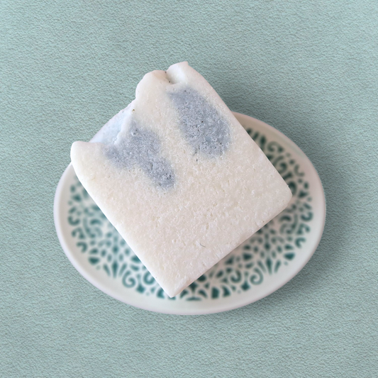 Peppermint salt soap