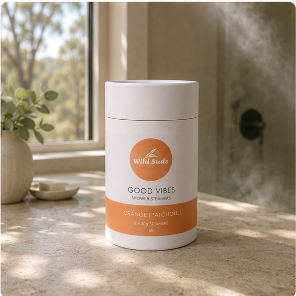 Shower Steamer Gift Pack - Good Vibes  - Orange & Patchouli